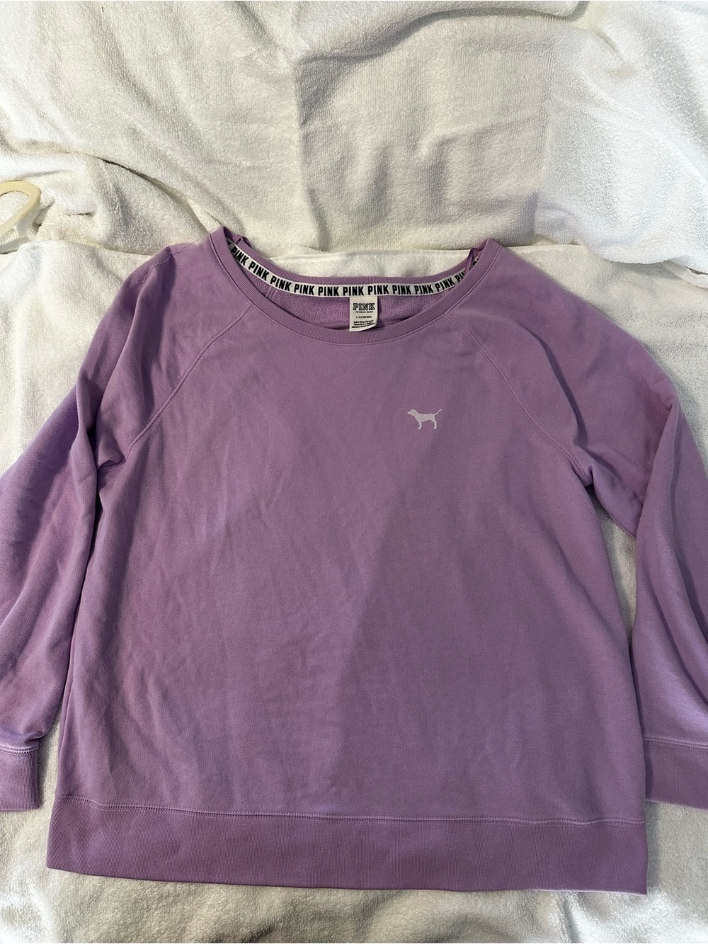 Victoria's Secret PINK Lavender Crewneck Sweatshirt